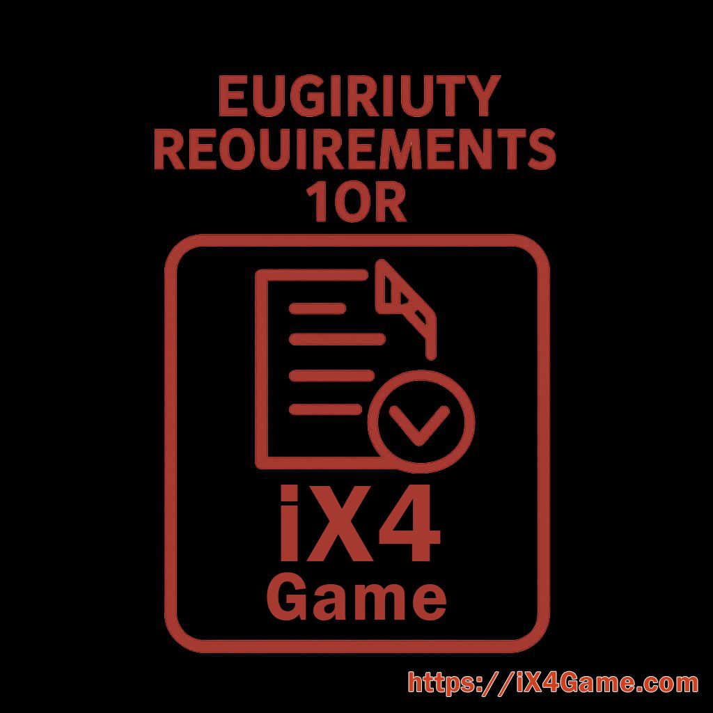 Start With the Main Eligibility Requirements Points