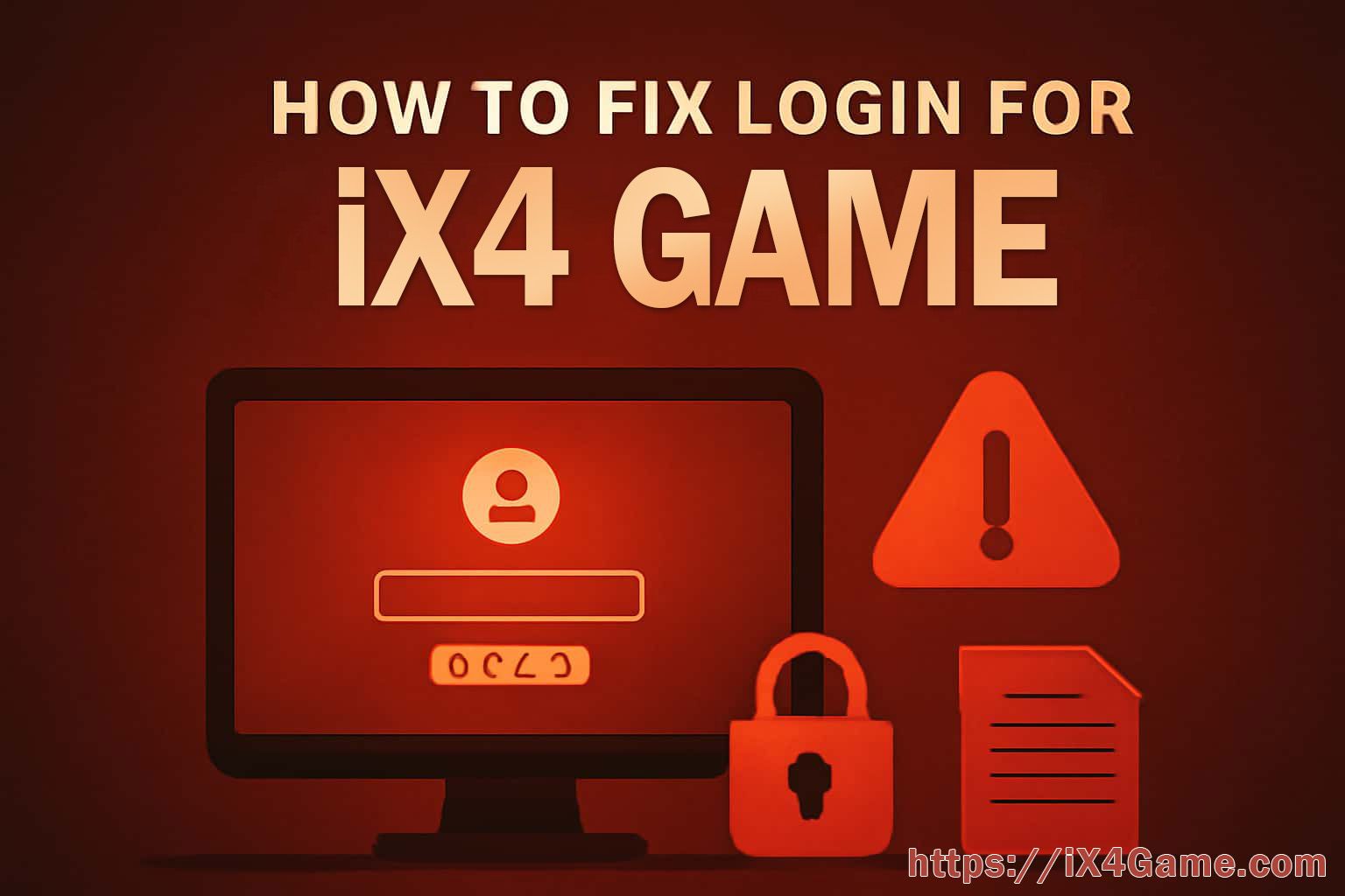 Getting Back Into IX4 When Sign-In Fails