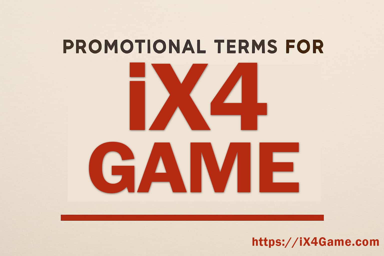 Reading IX4 Promotional Terms Before You Claim